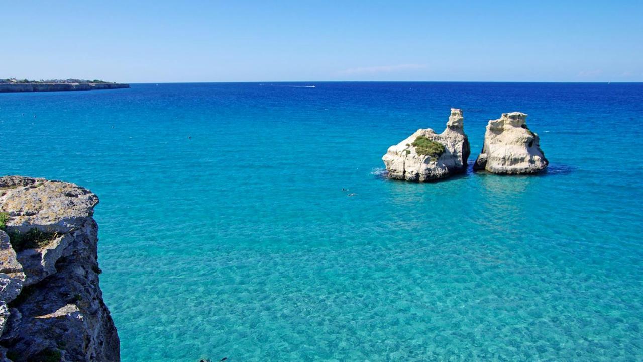 הוילה Torre Dell'Orso Centro - Villino Vista Mare Con Ampio Giardino מראה חיצוני תמונה